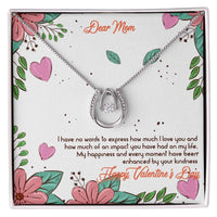 Load image into Gallery viewer, Embrace the Fortunate Journey with Our Destiny Pendant Necklace/ Valentine&#39;s Gift Idea for Mom
