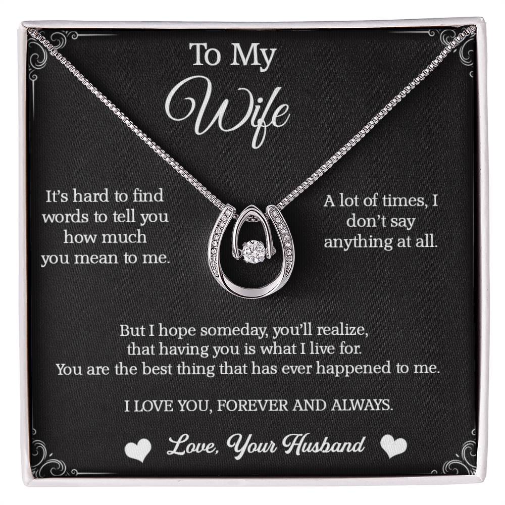 To My Wife/Birthday Gift for Wife/Valentine's Day Gift/ Anniversary Gift for Wife