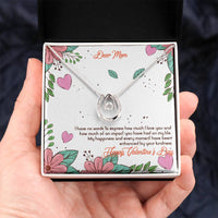 Load image into Gallery viewer, Embrace the Fortunate Journey with Our Destiny Pendant Necklace/ Valentine&#39;s Gift Idea for Mom
