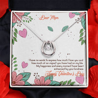 Load image into Gallery viewer, Embrace the Fortunate Journey with Our Destiny Pendant Necklace/ Valentine&#39;s Gift Idea for Mom
