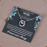 Load image into Gallery viewer, To my Truly Beautiful Wife - Lucky In Love
