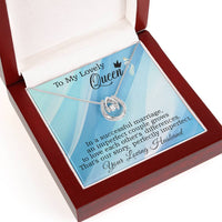 Load image into Gallery viewer, To My Lovely Queen - That&#39;s our story, perfectly imperfect.
