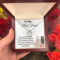 Load image into Gallery viewer, Embrace Destiny with Our Lucky Charm Pendant Necklace for Best Friend
