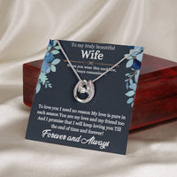 Load image into Gallery viewer, To my Truly Beautiful Wife - Lucky In Love
