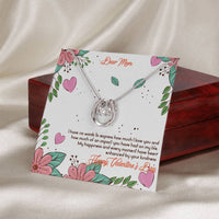 Load image into Gallery viewer, Embrace the Fortunate Journey with Our Destiny Pendant Necklace/ Valentine&#39;s Gift Idea for Mom
