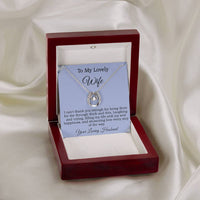 Load image into Gallery viewer, To My Lovely Wife - I can&#39;t thank you enough for being there for me through thick and thin.
