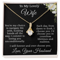 Load image into Gallery viewer, To My Lovely Wife - I commit to loving you unconditionally.
