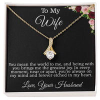 Load image into Gallery viewer, To My Wife - You mean the world to me and being with you brings me the greatest joy.
