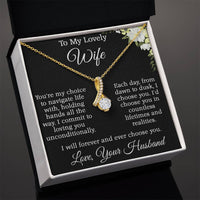 Load image into Gallery viewer, To My Lovely Wife - I commit to loving you unconditionally.

