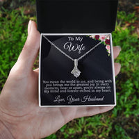 Load image into Gallery viewer, To My Wife - You mean the world to me and being with you brings me the greatest joy.
