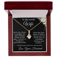 Load image into Gallery viewer, To My Lovely Wife - I commit to loving you unconditionally.
