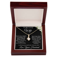 Load image into Gallery viewer, To My Lovely Wife - I commit to loving you unconditionally.
