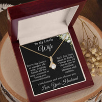 Load image into Gallery viewer, To My Lovely Wife - I commit to loving you unconditionally.
