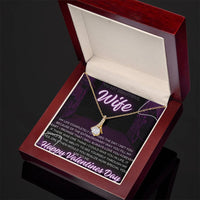 Load image into Gallery viewer, To my Beautiful Wife - Gold necklace
