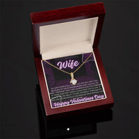 Load image into Gallery viewer, To my Beautiful Wife - Gold necklace
