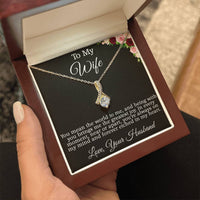 Load image into Gallery viewer, To My Wife - You mean the world to me and being with you brings me the greatest joy.
