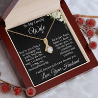 Load image into Gallery viewer, To My Lovely Wife - I commit to loving you unconditionally.
