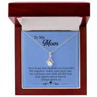 Load image into Gallery viewer, To My Mom - Your heart has shaped our beautiful life together.
