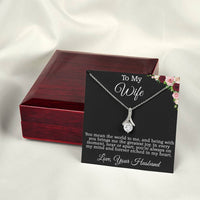 Load image into Gallery viewer, To My Wife - You mean the world to me and being with you brings me the greatest joy.
