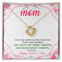 Load image into Gallery viewer, Best Mom - Love Knot Necklace
