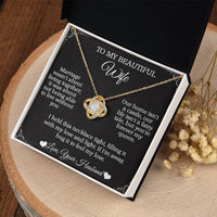 Load image into Gallery viewer, To My Beautiful Wife, Birthday Gift,Anniversary Gift,Valentine&#39;s Gift idea, Mother&#39;s Day Gift
