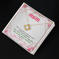 Load image into Gallery viewer, Best Mom - Love Knot Necklace
