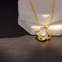 Load image into Gallery viewer, Seal Your Eternal Bond with the Exquisite Love Knot Necklace/Valentine&#39;s Gift for Mom

