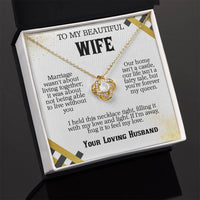 Load image into Gallery viewer, To My Beautiful Wife, Birthday Gift, Anniversary Gift, Valentine&#39;s Gift Idea, Mother&#39;s Day Gift
