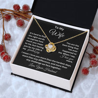 Load image into Gallery viewer, To My Wife - It&#39;s hard to find the right words to express how much you mean to me
