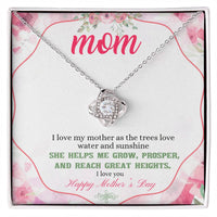 Load image into Gallery viewer, Best Mom - Love Knot Necklace
