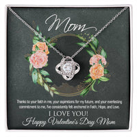 Load image into Gallery viewer, Seal Your Eternal Bond with the Exquisite Love Knot Necklace/Valentine&#39;s Gift for Mom
