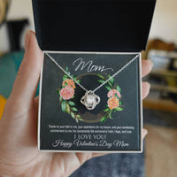 Load image into Gallery viewer, Seal Your Eternal Bond with the Exquisite Love Knot Necklace/Valentine&#39;s Gift for Mom
