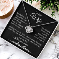 Load image into Gallery viewer, Gift for Wife &quot;Having you as my wife, is the greatest blessing of my lifetime&quot; Necklace
