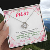 Load image into Gallery viewer, Best Mom - Love Knot Necklace
