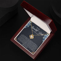 Load image into Gallery viewer, To my Beautiful Wife - Love Knot Necklace
