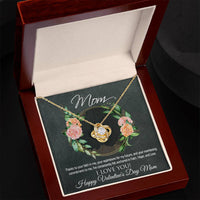 Load image into Gallery viewer, Seal Your Eternal Bond with the Exquisite Love Knot Necklace/Valentine&#39;s Gift for Mom
