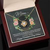 Load image into Gallery viewer, Seal Your Eternal Bond with the Exquisite Love Knot Necklace/Valentine&#39;s Gift for Mom
