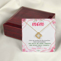 Load image into Gallery viewer, Best Mom - Love Knot Necklace
