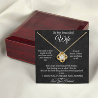 Load image into Gallery viewer, To My Beautiful Wife/Birthday Gift/Valentine&#39;s Gift Idea/Anniversary Gift/Mother&#39;s Day Gift

