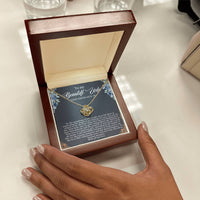 Load image into Gallery viewer, To my Beautiful Wife - Love Knot Necklace
