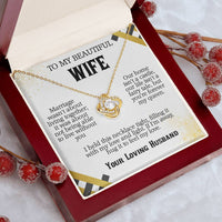 Load image into Gallery viewer, To My Beautiful Wife, Birthday Gift, Anniversary Gift, Valentine&#39;s Gift Idea, Mother&#39;s Day Gift
