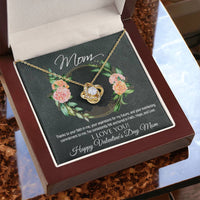 Load image into Gallery viewer, Seal Your Eternal Bond with the Exquisite Love Knot Necklace/Valentine&#39;s Gift for Mom
