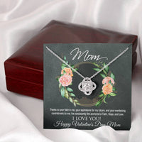 Load image into Gallery viewer, Seal Your Eternal Bond with the Exquisite Love Knot Necklace/Valentine&#39;s Gift for Mom
