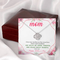 Load image into Gallery viewer, Best Mom - Love Knot Necklace
