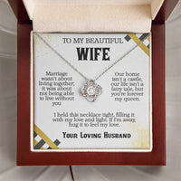 Load image into Gallery viewer, To My Beautiful Wife, Birthday Gift, Anniversary Gift, Valentine&#39;s Gift Idea, Mother&#39;s Day Gift
