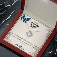 Load image into Gallery viewer, To My Military Wife, Anniversary Gift, Birthday Gift, Mother&#39;s Day Gift, Valentine&#39;s Gift, Necklace Gift for wife
