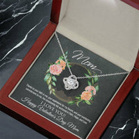 Load image into Gallery viewer, Seal Your Eternal Bond with the Exquisite Love Knot Necklace/Valentine&#39;s Gift for Mom
