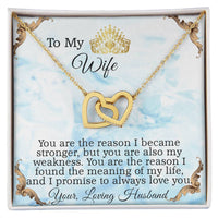 Load image into Gallery viewer, To My Wife, Anniversary Gift, Birthday Gift, Valentine&#39;s Gift Idea, Mother&#39;s Day Gift Necklace
