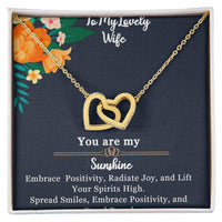 Load image into Gallery viewer, To My Lovely Wife, Anniversary Gift for Wife, Birthday Gift, Mother&#39;s Day Gift, Valentine&#39;s Gift, Necklace Gift for Wife
