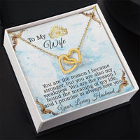 Load image into Gallery viewer, To My Wife, Anniversary Gift, Birthday Gift, Valentine&#39;s Gift Idea, Mother&#39;s Day Gift Necklace
